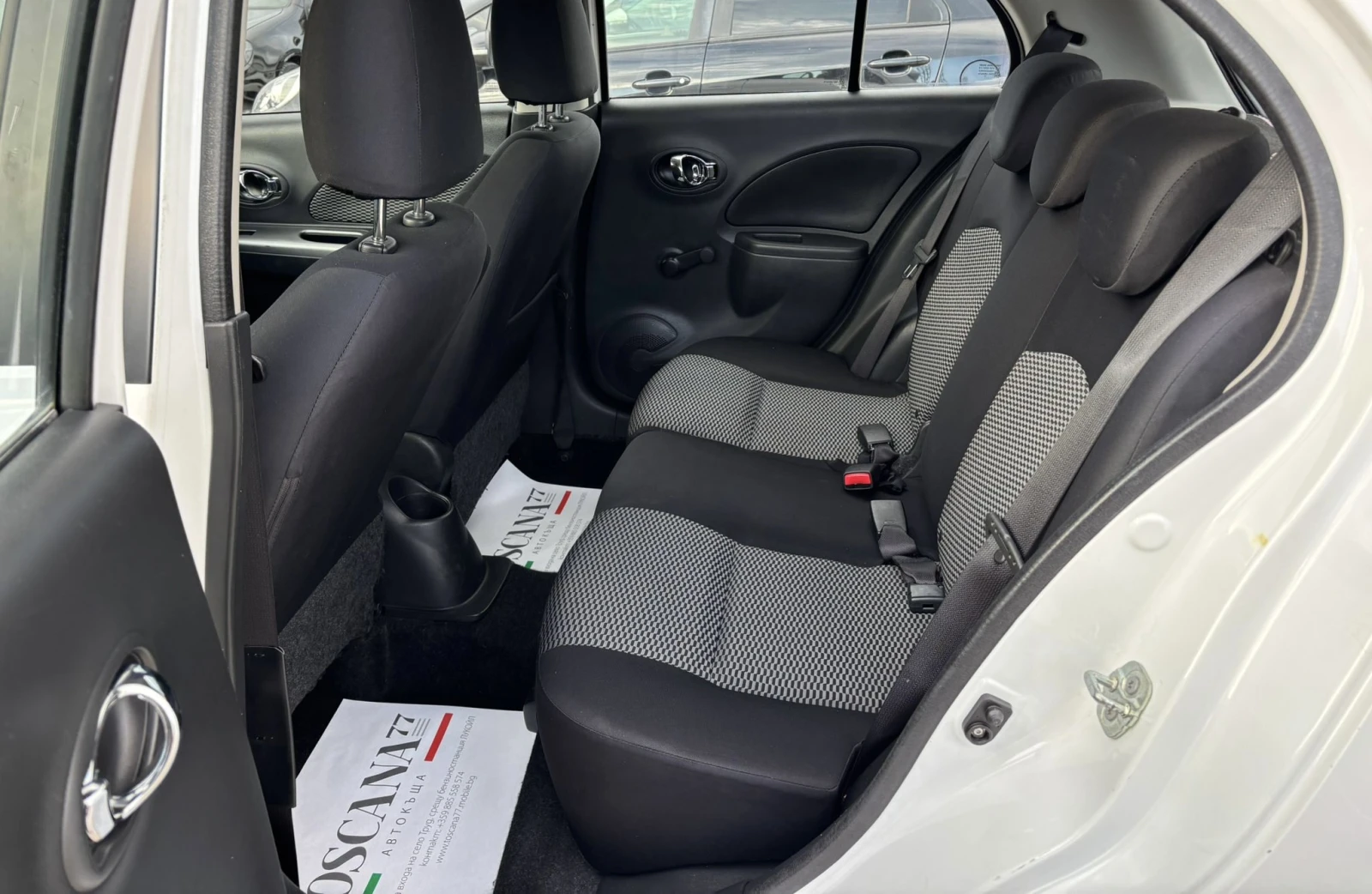 Nissan Micra 1.2i* 80k.c.* TEKNA * ЛИЗИНГ *  - изображение 8