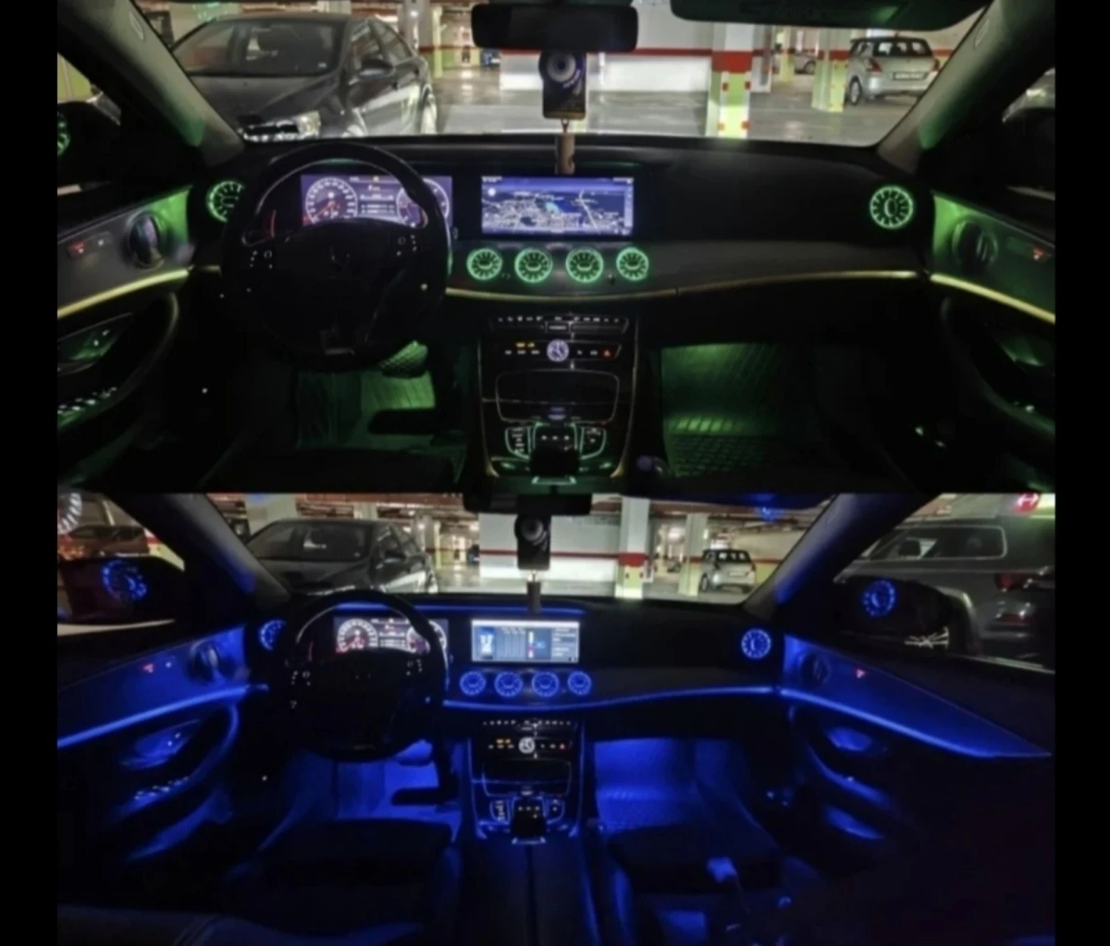 Mercedes-Benz E 220 AMG, ДИГИТАЛ, АМБИЕНТ, КАМЕРА, ПОДГРЕВ, ФУЛ , снимка 15 - Автомобили и джипове - 55480312