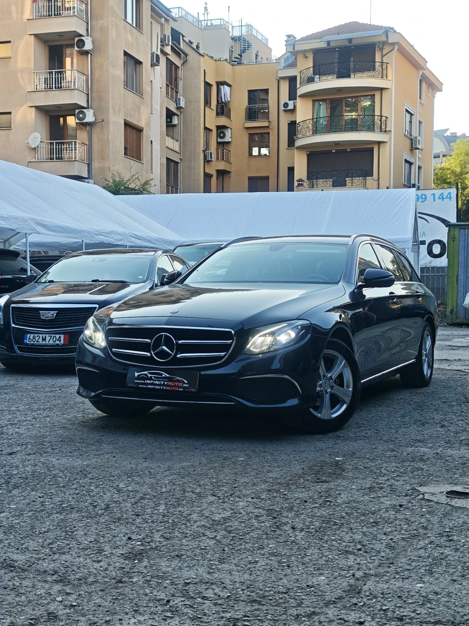 Mercedes-Benz E 220 AMG, ДИГИТАЛ, АМБИЕНТ, КАМЕРА, ПОДГРЕВ, ФУЛ 