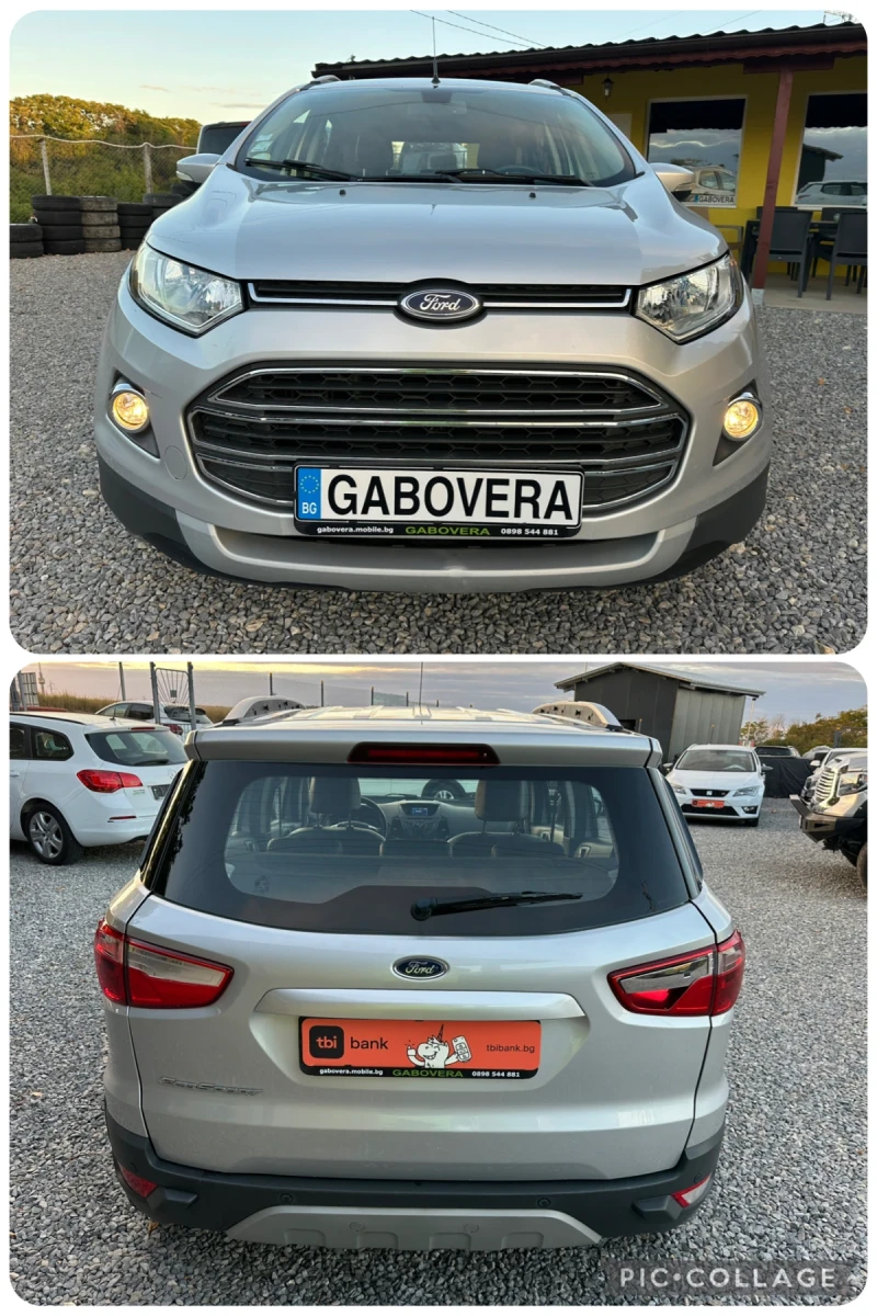 Ford EcoSport 1.5TDCI Климатроник !!! KeyLess!!! Полу кожа!!! , снимка 5 - Автомобили и джипове - 51772851
