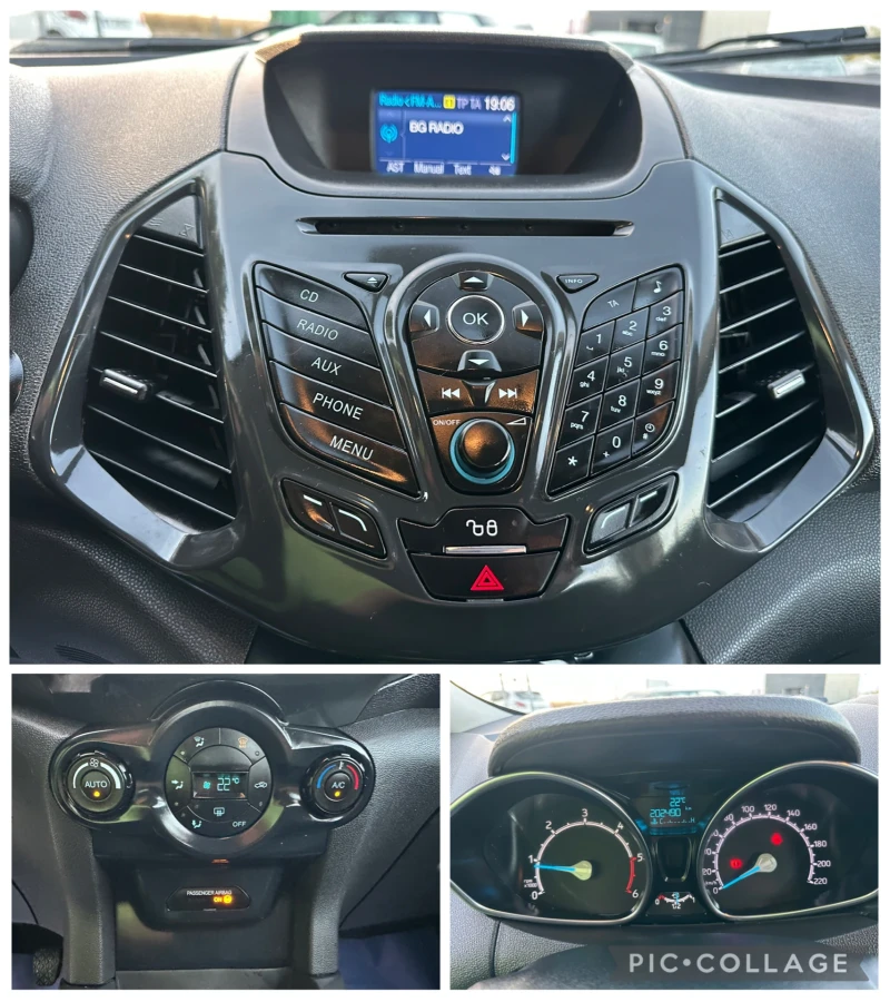 Ford EcoSport 1.5TDCI Климатроник !!! KeyLess!!! Полу кожа!!! , снимка 12 - Автомобили и джипове - 51772851