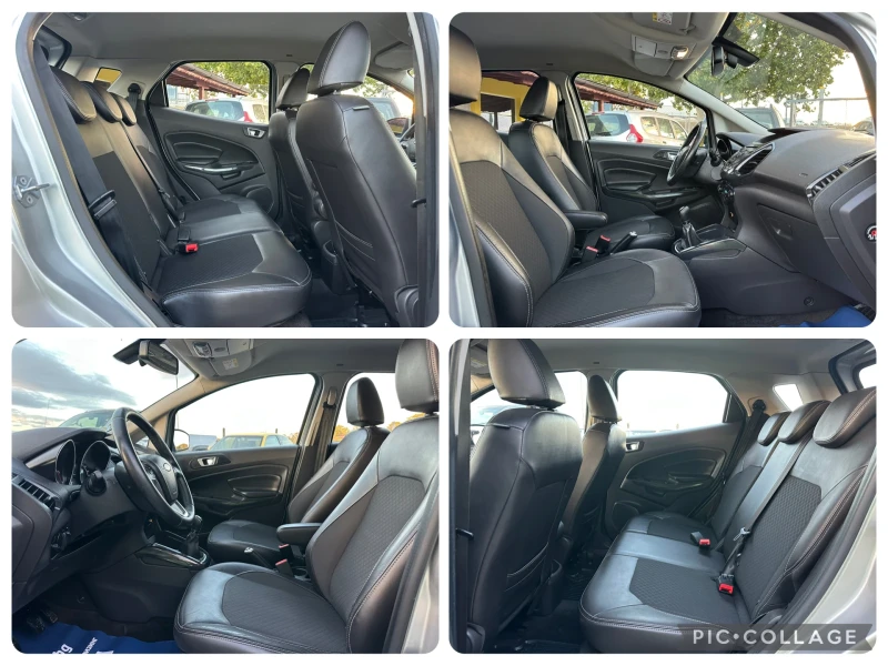 Ford EcoSport 1.5TDCI Климатроник !!! KeyLess!!! Полу кожа!!! , снимка 10 - Автомобили и джипове - 51772851