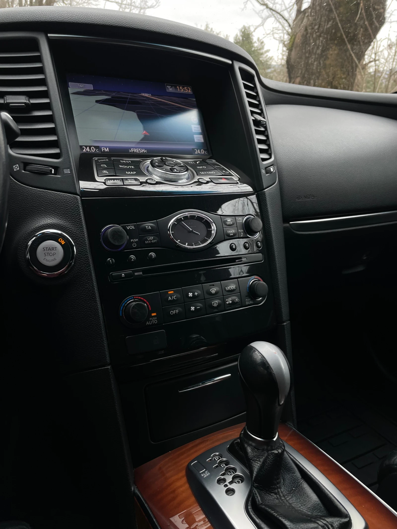 Infiniti Fx 30 QX70* 360* distr* obduh* led, снимка 8 - Автомобили и джипове - 53928646