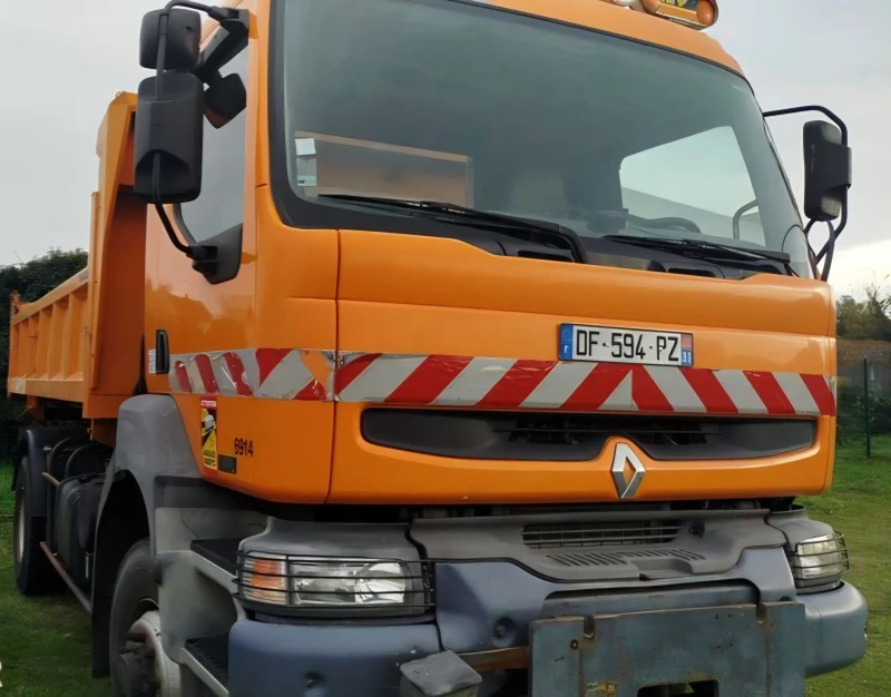 Renault Kerax 370dci самосвал снегорин 