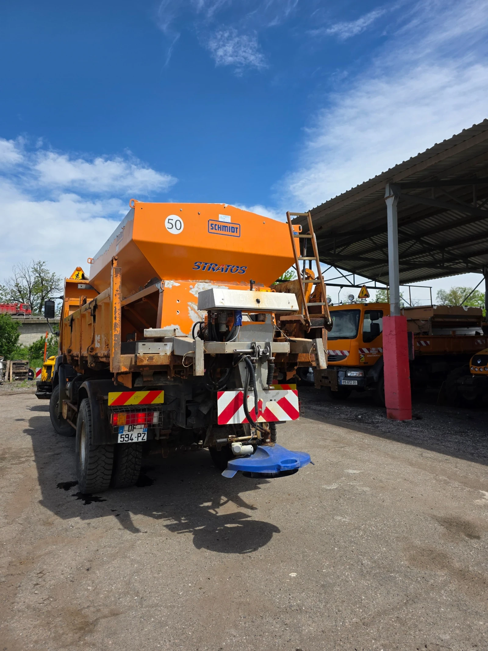 Renault Kerax 370dci самосвал снегорин , снимка 5 - Камиони - 52580243