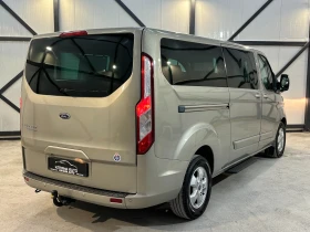 Ford Transit Custom 7+ 1 * ПОДГРЕВ * КОЖА * ТЕГЛИЧ, снимка 3