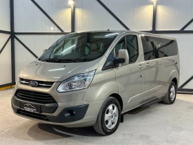 Ford Transit Custom 7+ 1 * ПОДГРЕВ * КОЖА * ТЕГЛИЧ, снимка 1