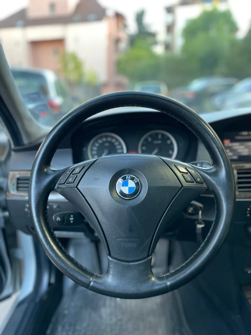 BMW 530 3.0D M57 * ОБДУХВАНЕ* * КОЖА* * ШИБЕДАХ* * ПОДГРЕВ, снимка 11 - Автомобили и джипове - 52530716