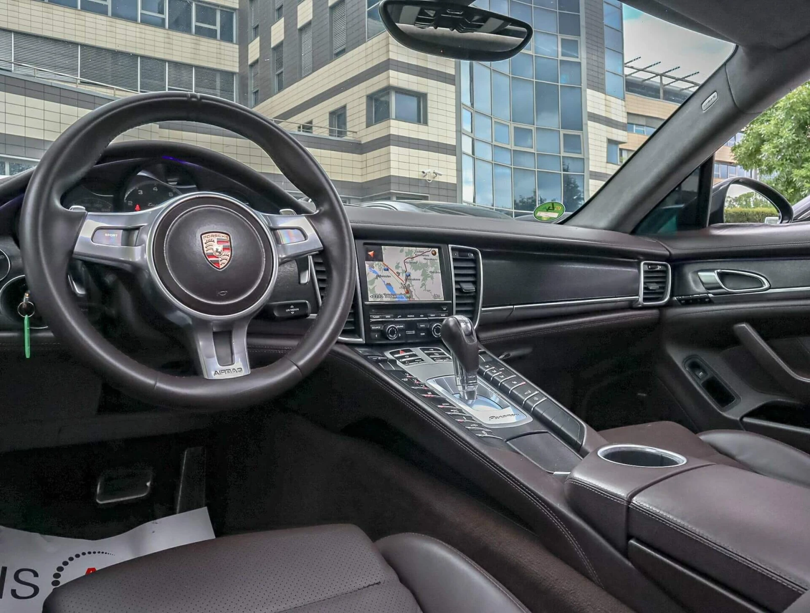 Porsche Panamera Turbo/PDLS/Sport Chrono/RSE/Bose/Камера/Алкантар, снимка 9 - Автомобили и джипове - 54623436