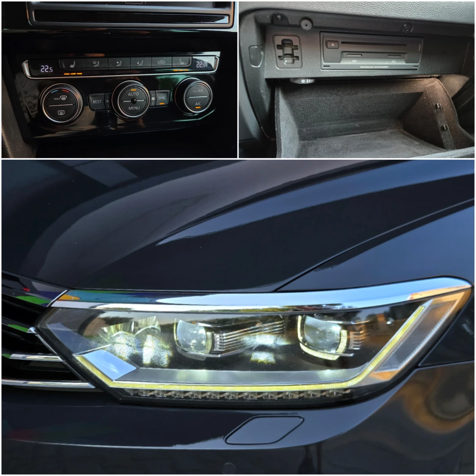 VW Passat 2.0TDI DSG * Дигитал* Highline* Matrix LED* Camera, снимка 15 - Автомобили и джипове - 56075032