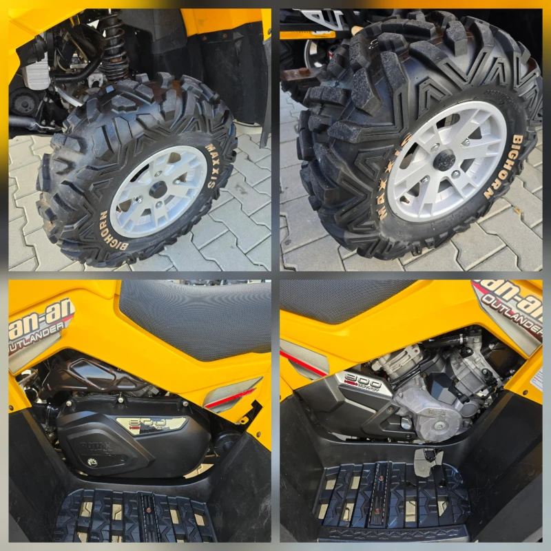 Can-Am Outlander 800ie, Нови гуми, Лебедка!, снимка 15 - Мотоциклети и мототехника - 53452086