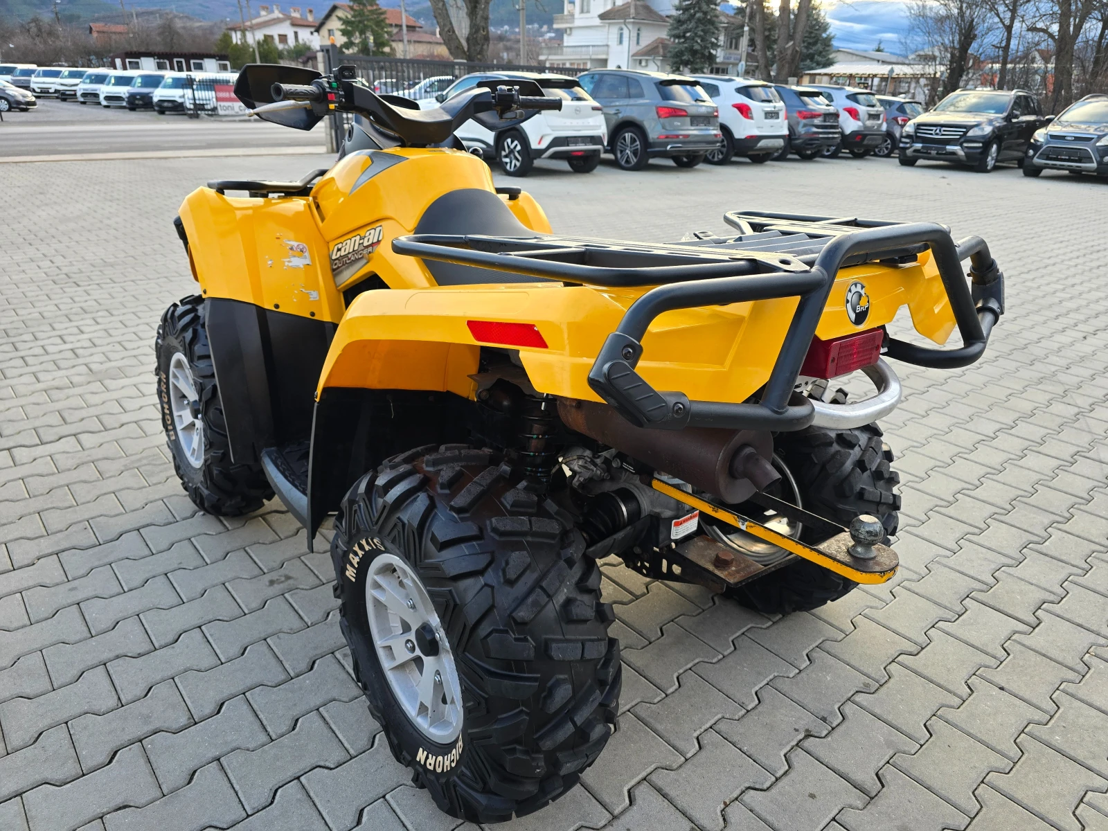 Can-Am Outlander 800ie, Нови гуми, Лебедка! - изображение 6