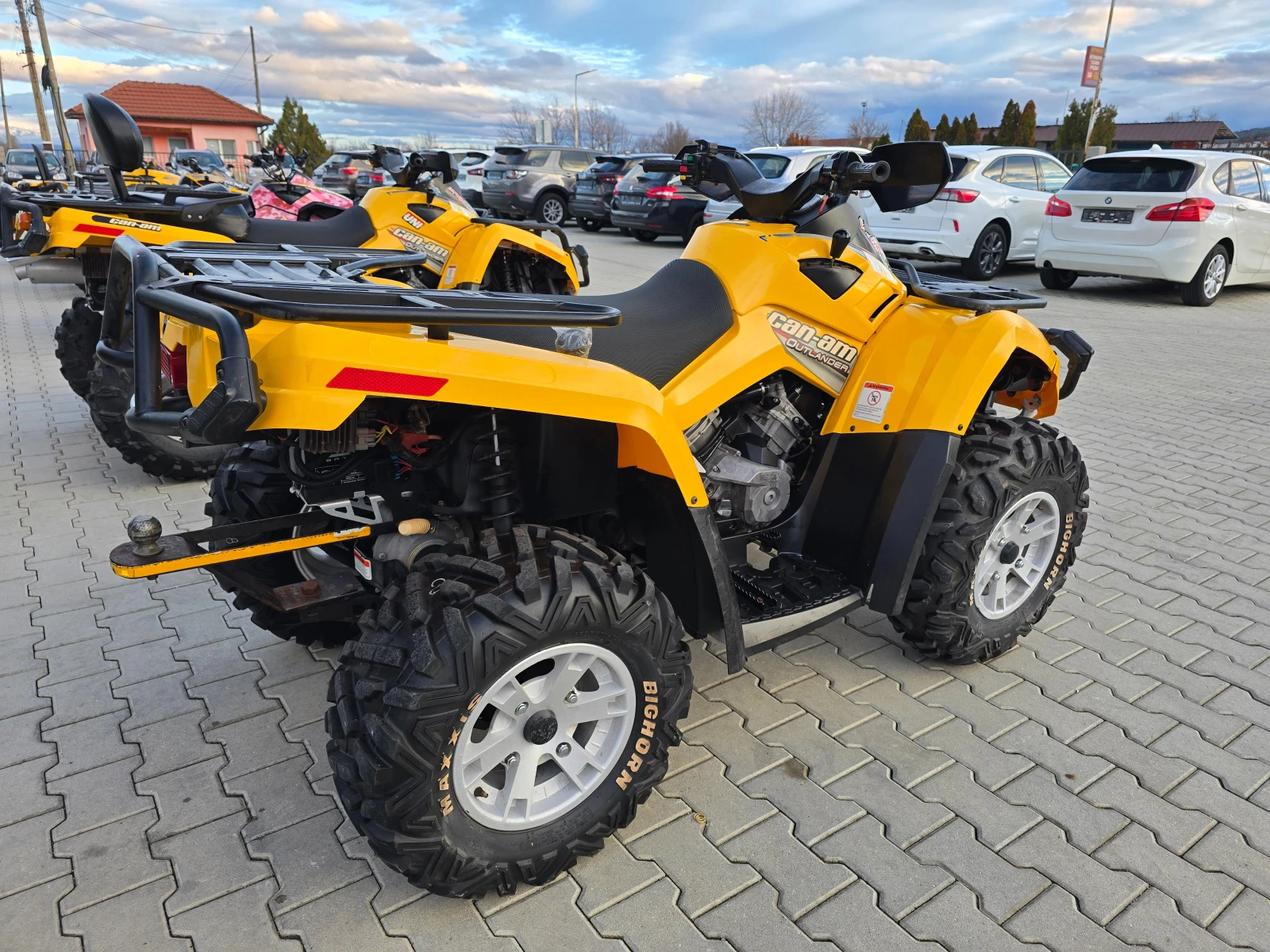 Can-Am Outlander 800ie, Нови гуми, Лебедка! - изображение 3