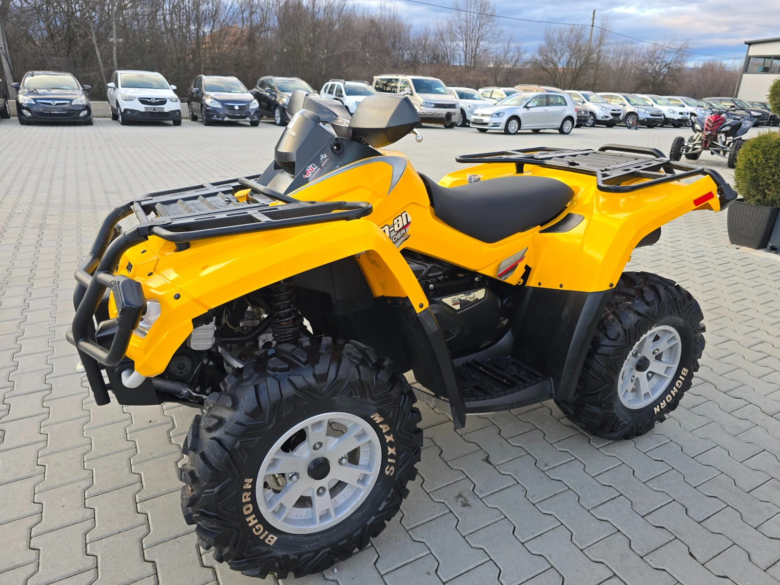 Can-Am Outlander 800ie, Нови гуми, Лебедка! - изображение 9