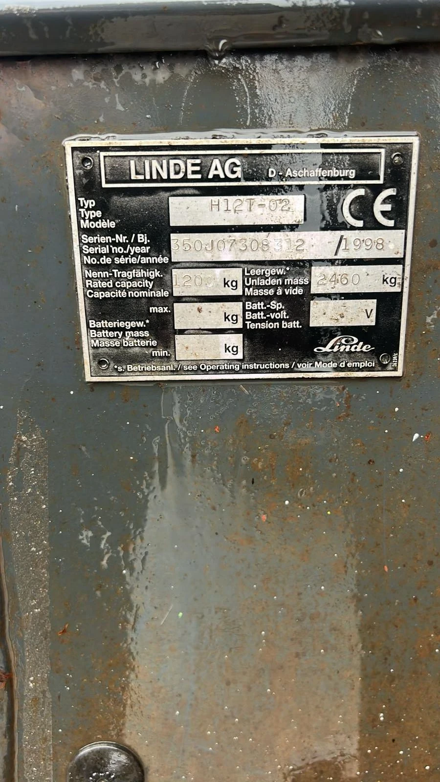 Мотокар Linde 1800, снимка 4 - Индустриална техника - 54838252