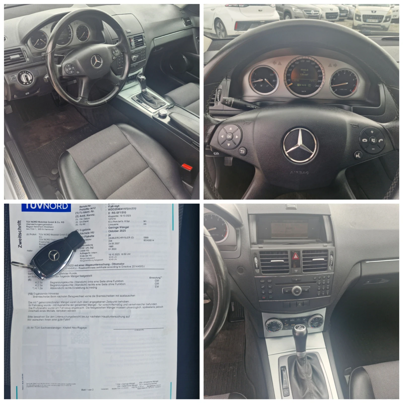 Mercedes-Benz C 200 184* AC* PDC* * AUT* TUV* 135!!! | Mobile.bg   15