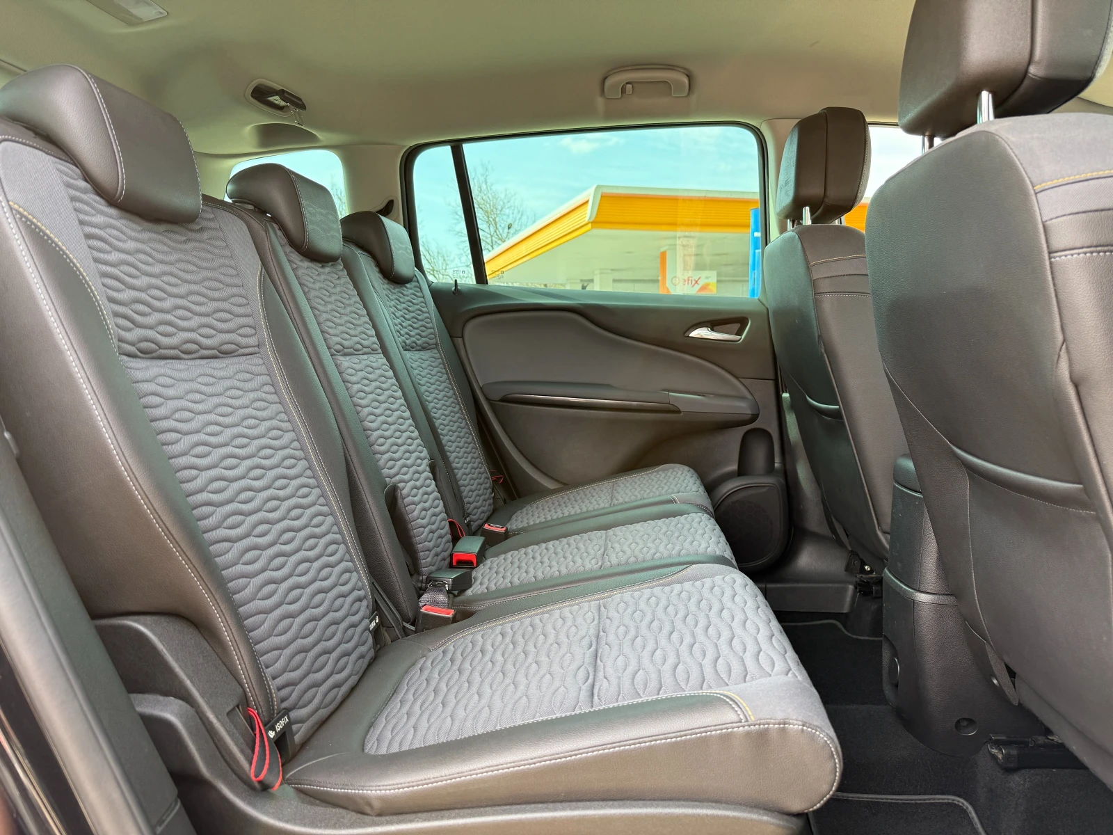 Opel Zafira 1.6i-150к.с-Cosmo-7местна-климатроник-ел пакет-, снимка 13 - Автомобили и джипове - 53900566