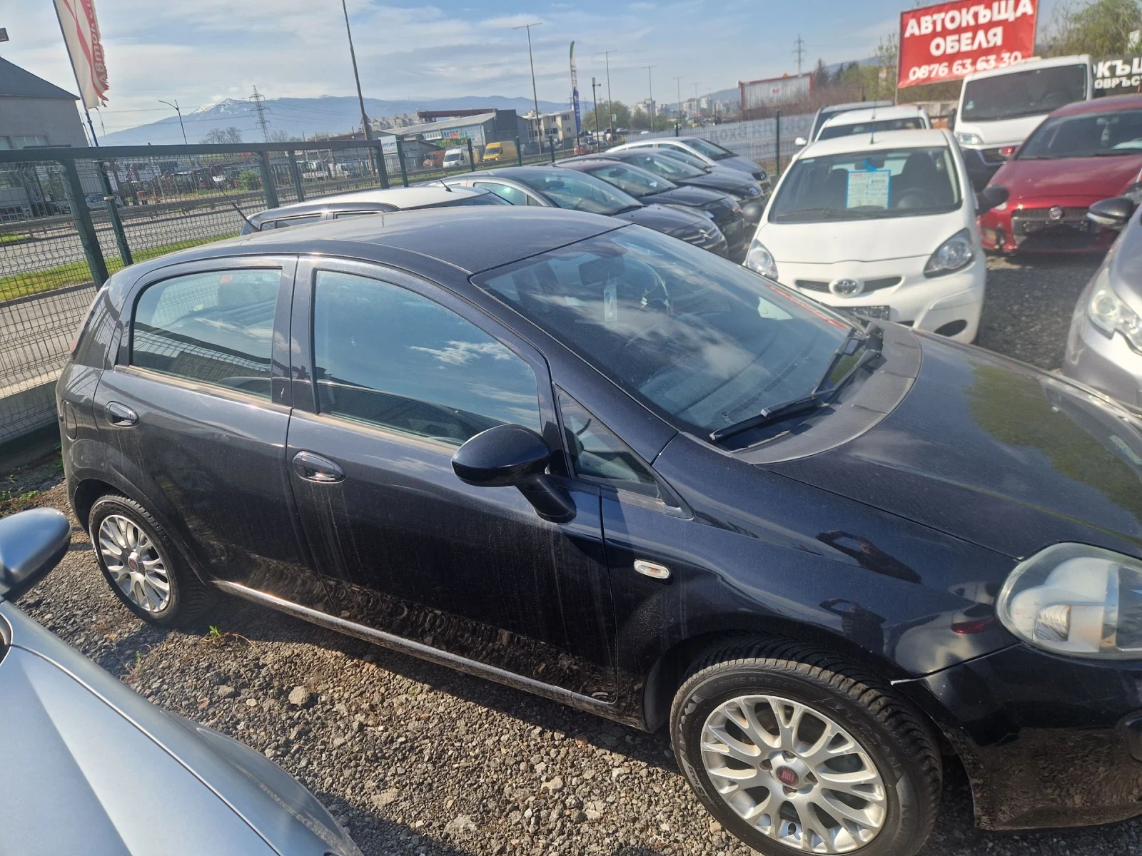 Fiat Punto 1 2i 70HP. EVRO 5B ITALIA, снимка 9 - Автомобили и джипове - 54250511