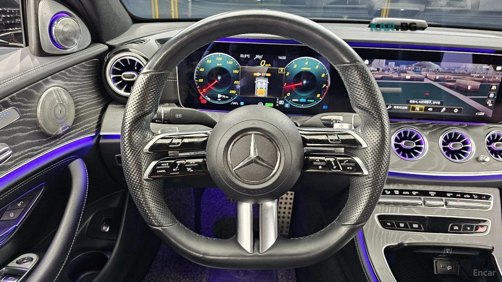 Mercedes-Benz E 350 4MATIC/AMG-LINE/DRIVE-ASSISTS/SUNROOF, снимка 7 - Автомобили и джипове - 55699338