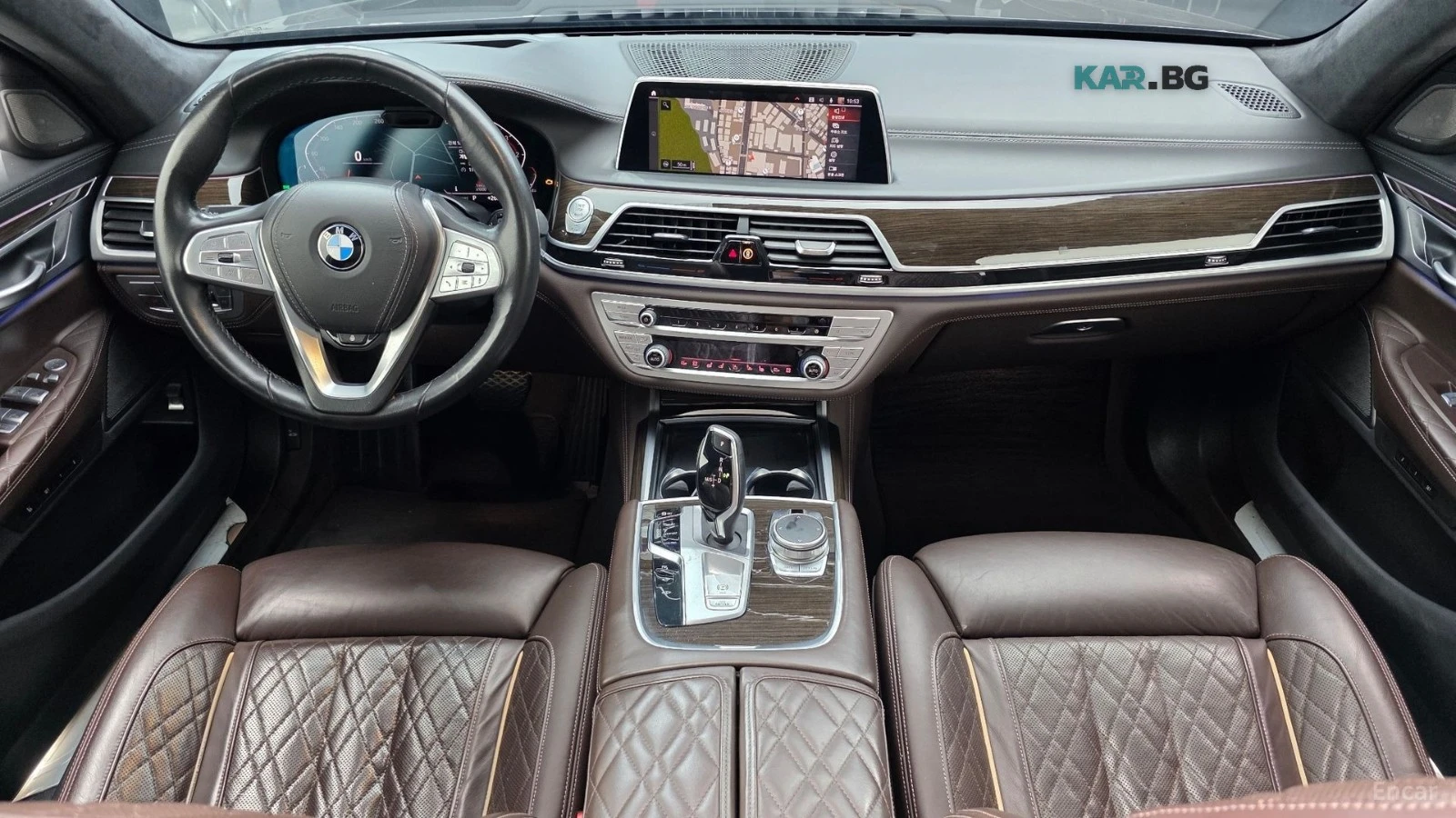 BMW 730 ОБДУХВАНЕ* ПОДГРЕВ* 360 КАМЕРА* HEADUP* ДИСТРОНИК, снимка 7 - Автомобили и джипове - 55836012