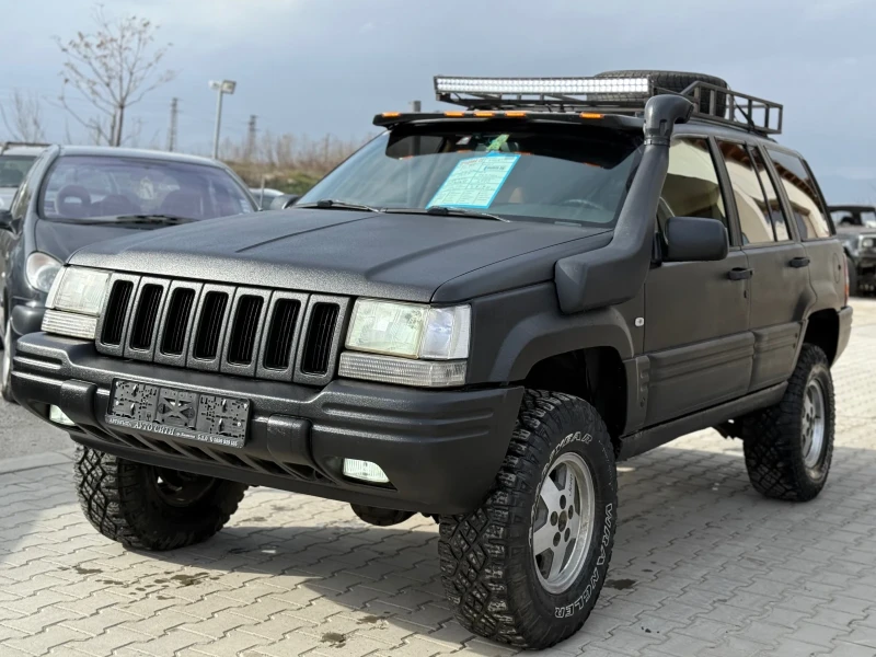 Jeep Grand cherokee 5.2* Нов внос* RAPTOR боя* Перфектна кутия* Фейс* 