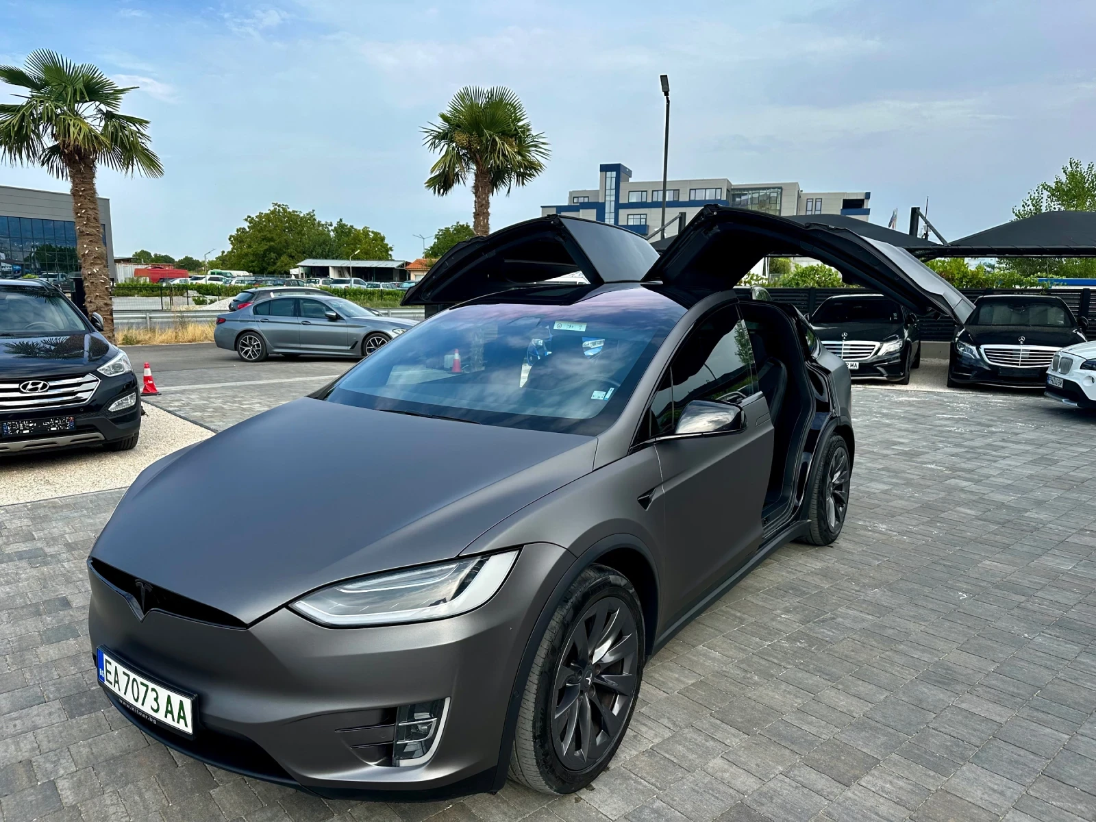 Tesla Model X ТОП СЪСТОЯНИЕ -100D 4x4-Long range-ЛИЗИНГ!, снимка 1