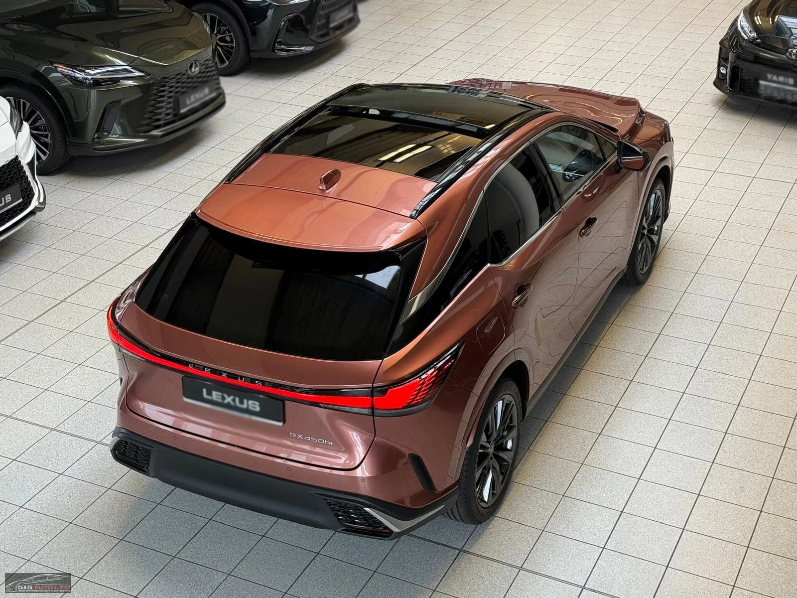 Lexus RX 450 НОВ!/F-SPORT/309HP/PANO/HUD/360CAM/MATRIX/DAB/428f - изображение 4