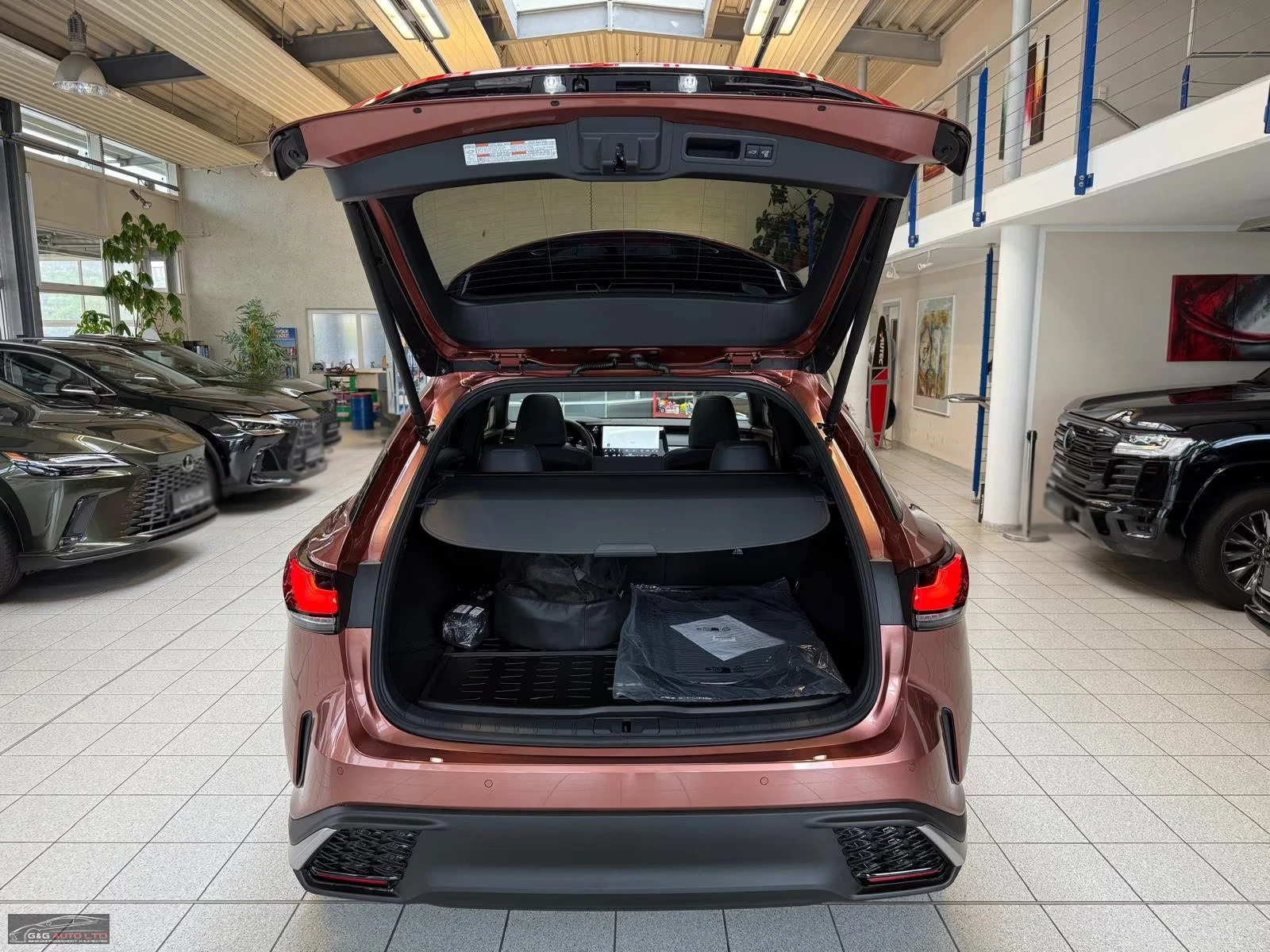 Lexus RX 450 НОВ!/F-SPORT/309HP/PANO/HUD/360CAM/MATRIX/DAB/428f - изображение 6