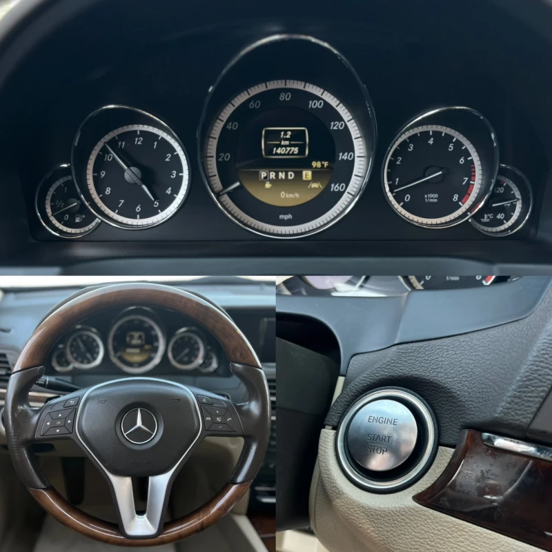 Mercedes-Benz E 350 Кабрио * Full - Екстри * Уникат, снимка 8 - Автомобили и джипове - 51349094