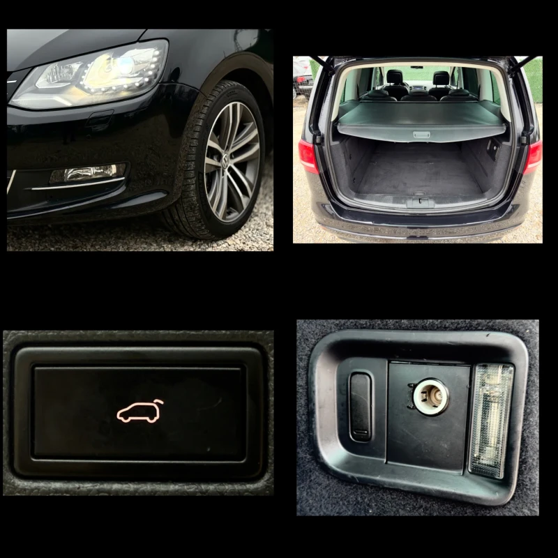 VW Sharan 2.0TDi 4motion* XENON* NAVI* LED* FULL/FULL, снимка 10 - Автомобили и джипове - 52646896