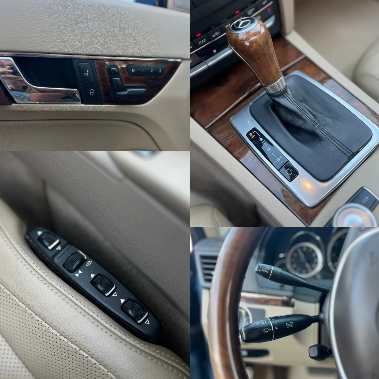 Mercedes-Benz E 350 Кабрио * Full - Екстри * Уникат - изображение 10