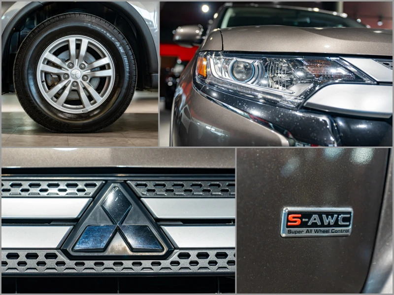 Mitsubishi Outlander 2.4* AWD, снимка 8 - Автомобили и джипове - 51564255
