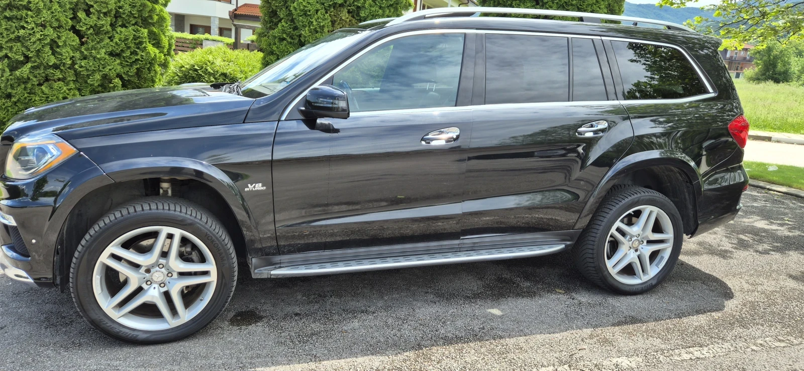 Mercedes-Benz GL 550 76000км/AMG packet/OFFROAD packet/Сервизна история, снимка 2 - Автомобили и джипове - 53893459