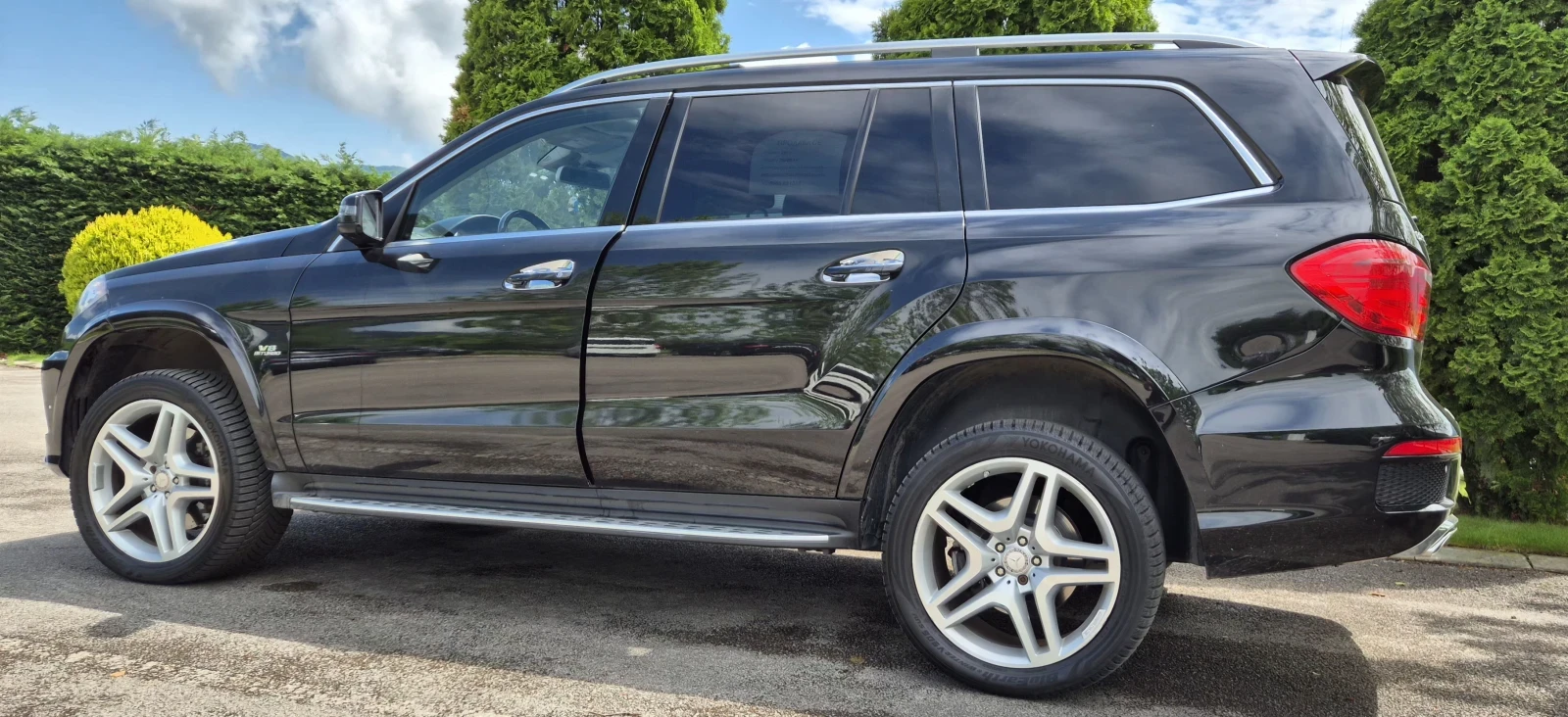 Mercedes-Benz GL 550 76000км/AMG packet/OFFROAD packet/Сервизна история, снимка 3 - Автомобили и джипове - 53893459