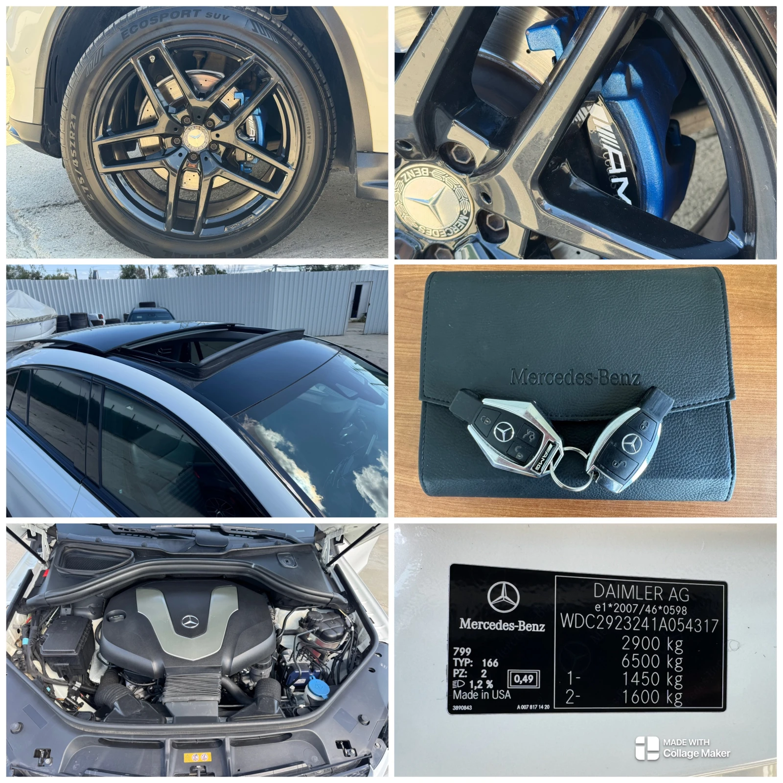 Mercedes-Benz GLE 350 COUPE AMG-NIGHT ���� 3xTV CAM360 DISTRONIC ������� | Mobile.bg � ����������� 17