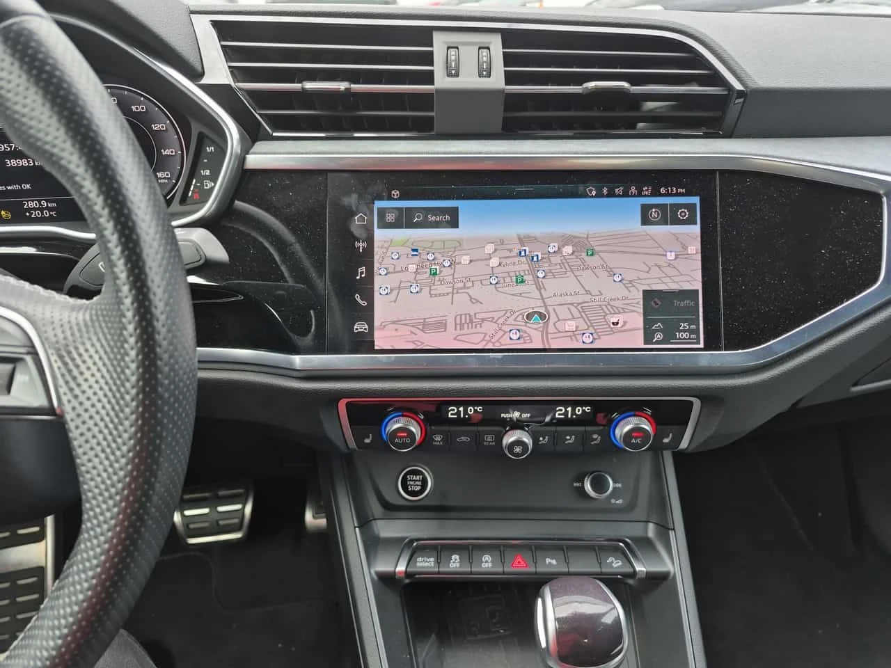 Audi Q3 PROGRESSIV S-LINE* DISTRONIC* AMBIENTNO* , снимка 9 - Автомобили и джипове - 55465430