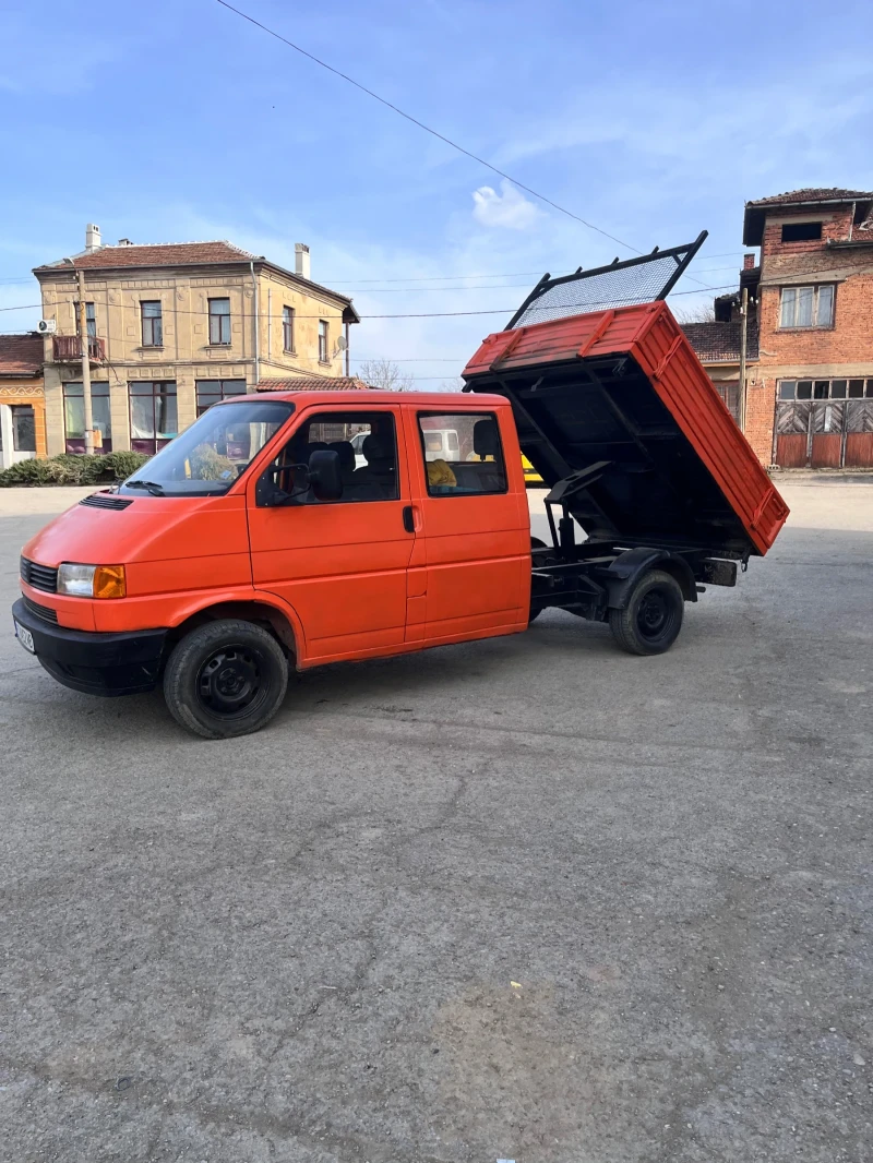 VW T4 Самосвал, снимка 2 - Бусове и автобуси - 49546274