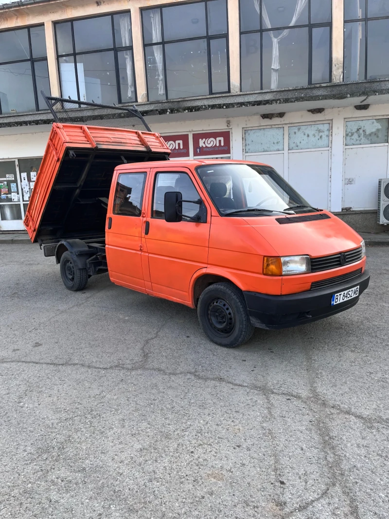 VW T4 Самосвал, снимка 1 - Бусове и автобуси - 49546274