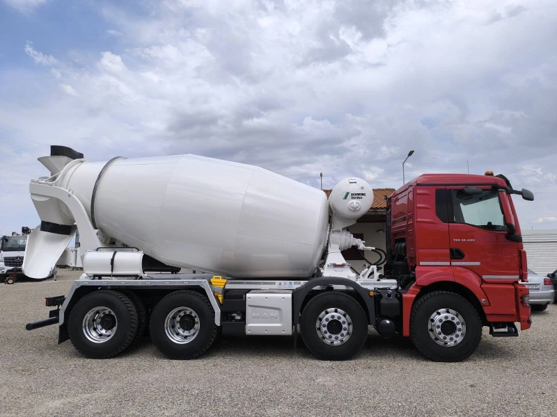 Бетон миксер Man TGS 32.400 STETTER 9M3, снимка 8 - Индустриална техника - 51276814