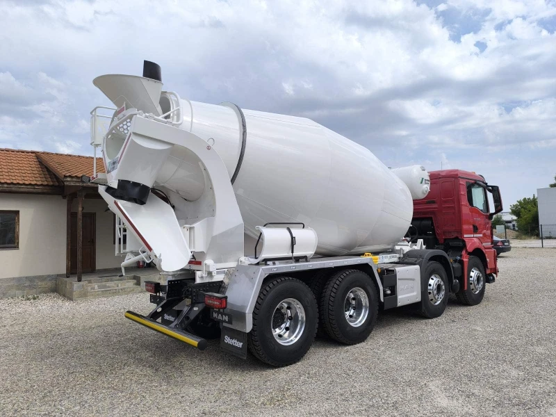 Бетон миксер Man TGS 32.400 STETTER 9M3, снимка 7 - Индустриална техника - 51276814