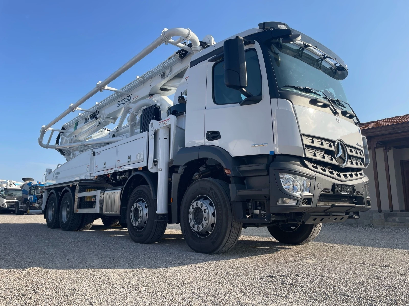 Бетон помпа Mercedes-Benz AROCS 3246 SCHWING S43SX - изображение 10