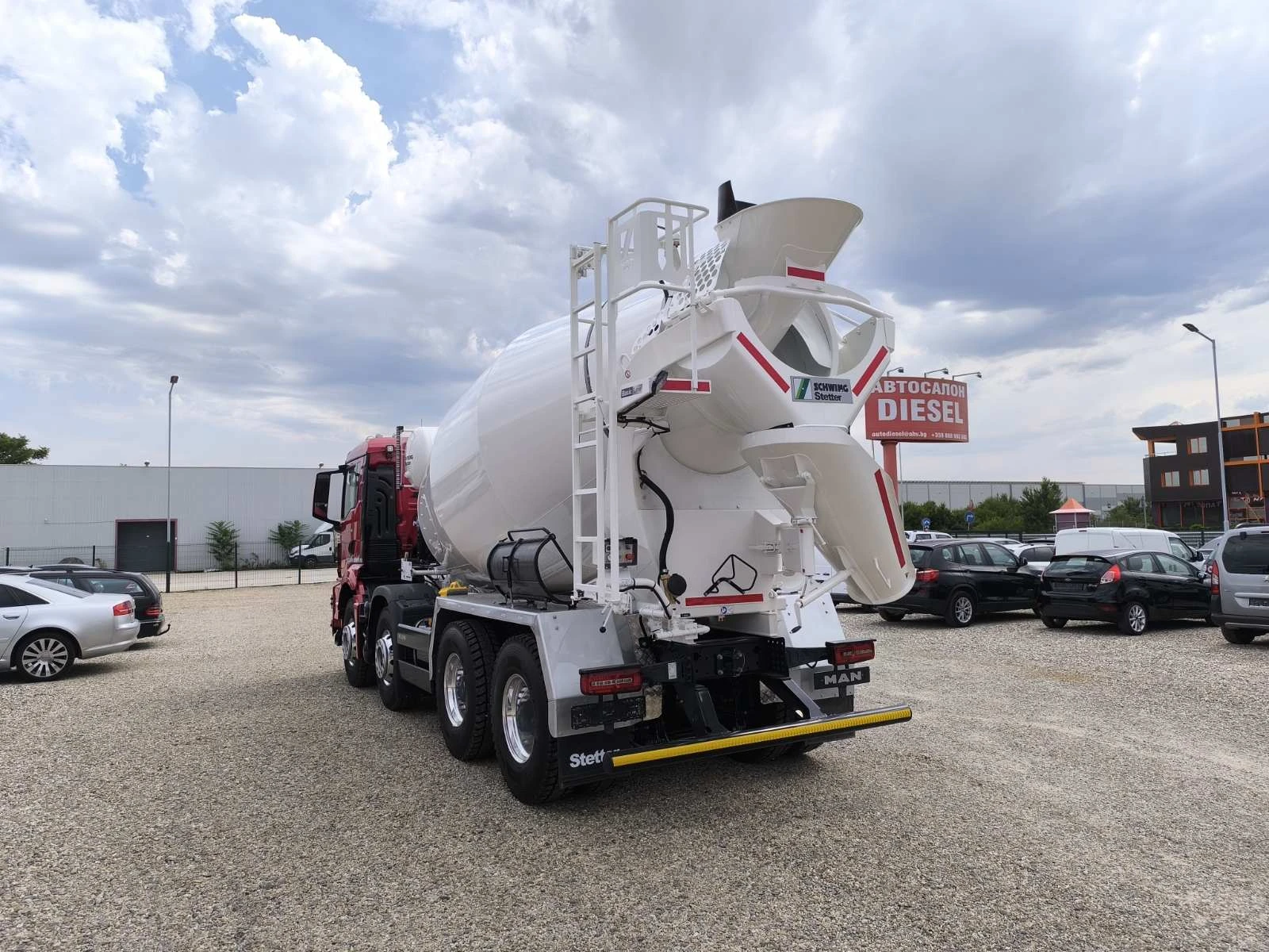 Бетон миксер Man TGS 32.400 STETTER 9M3 - изображение 5
