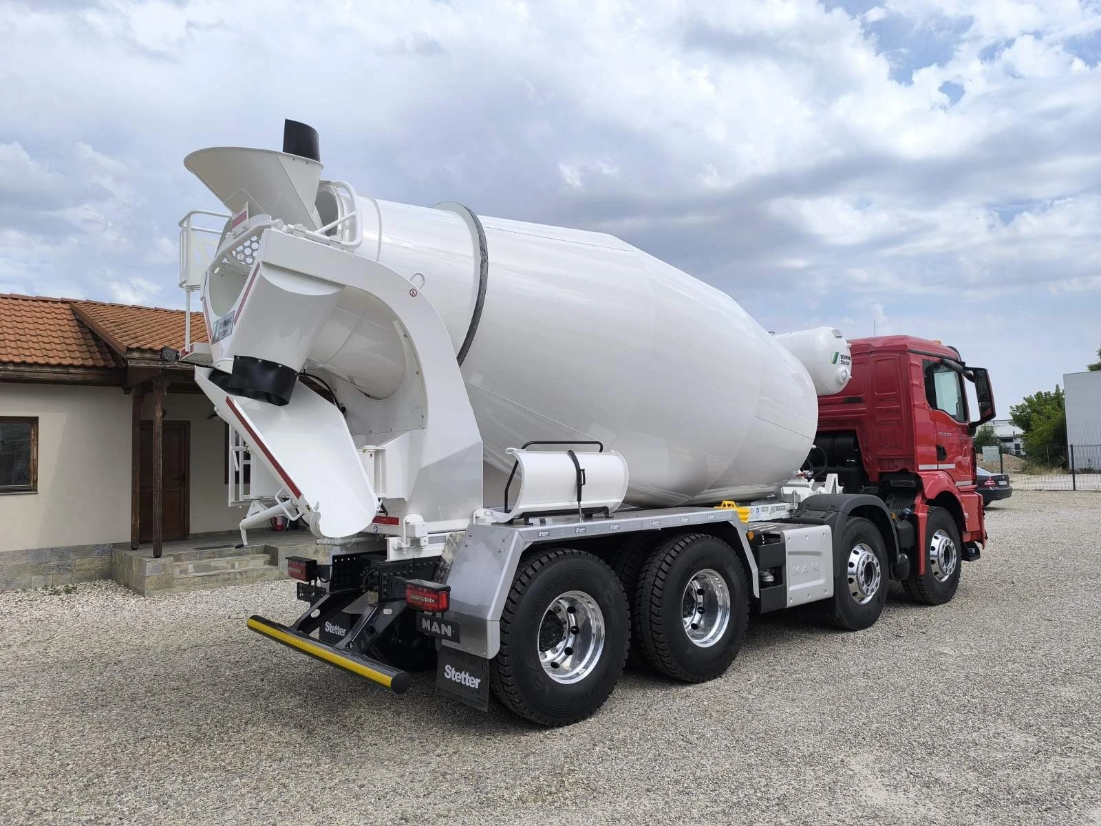 Бетон миксер Man TGS 32.400 STETTER 9M3 - изображение 7