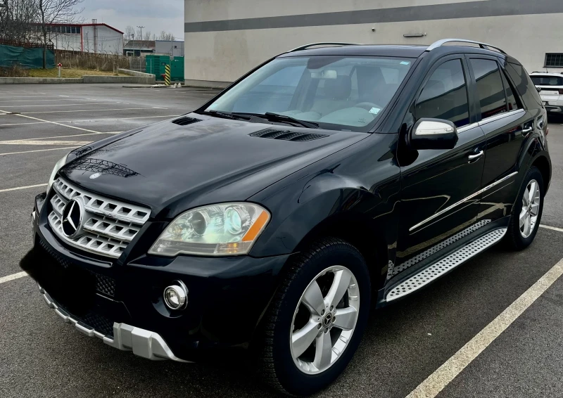 Mercedes-Benz ML 550 AMG, ГАЗ, CARFAX, Реални км, KEYLESS GO