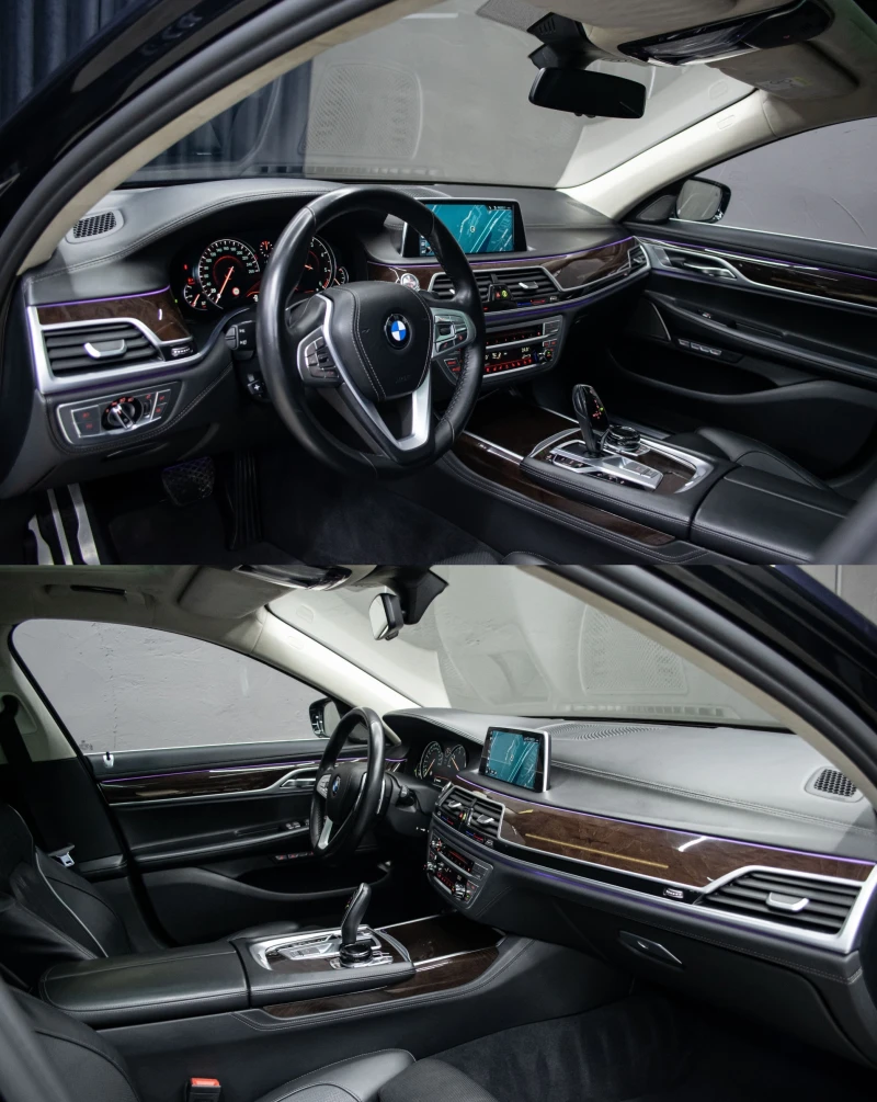 BMW 740 d/Long/Xdrive/MPack/РеаленДоказуемПробег/Серв.ист., снимка 6 - Автомобили и джипове - 53180544