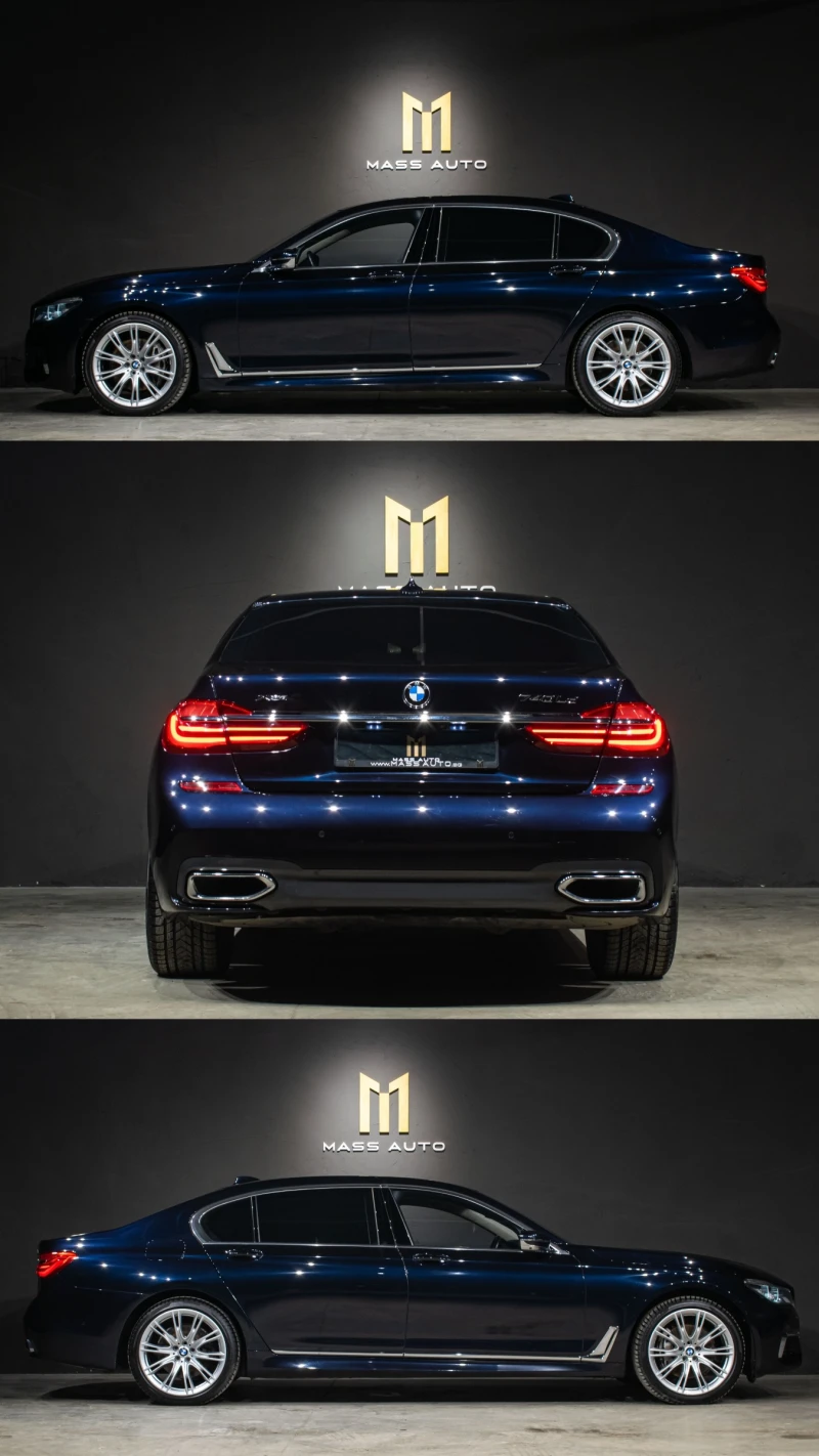 BMW 740 d/Long/Xdrive/MPack/РеаленДоказуемПробег/Серв.ист., снимка 4 - Автомобили и джипове - 53180544