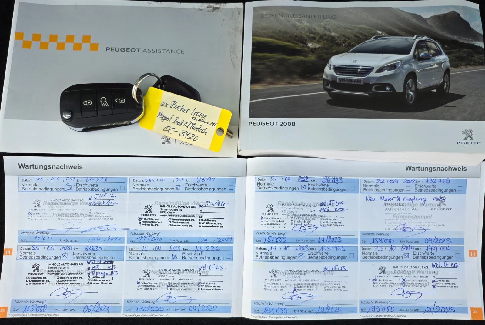 Peugeot 2008 PURE TECH 1.2I-131к.с EURO 6B-НАВИГАЦИЯ-ШВЕЙЦАРИЯ - изображение 9