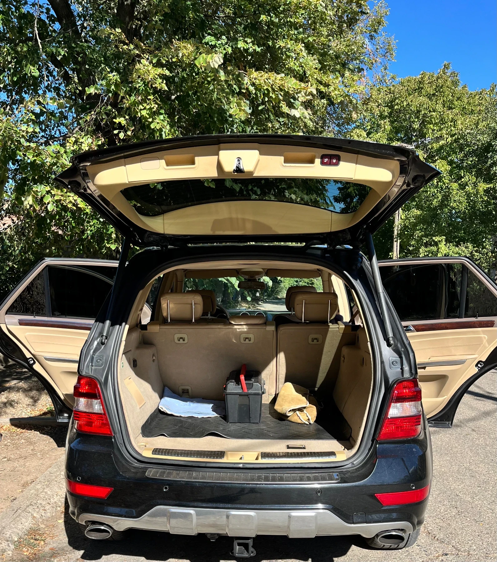 Mercedes-Benz ML 550 AMG, ���, CARFAX, ������ ��, KEYLESS GO | Mobile.bg � ����������� 15