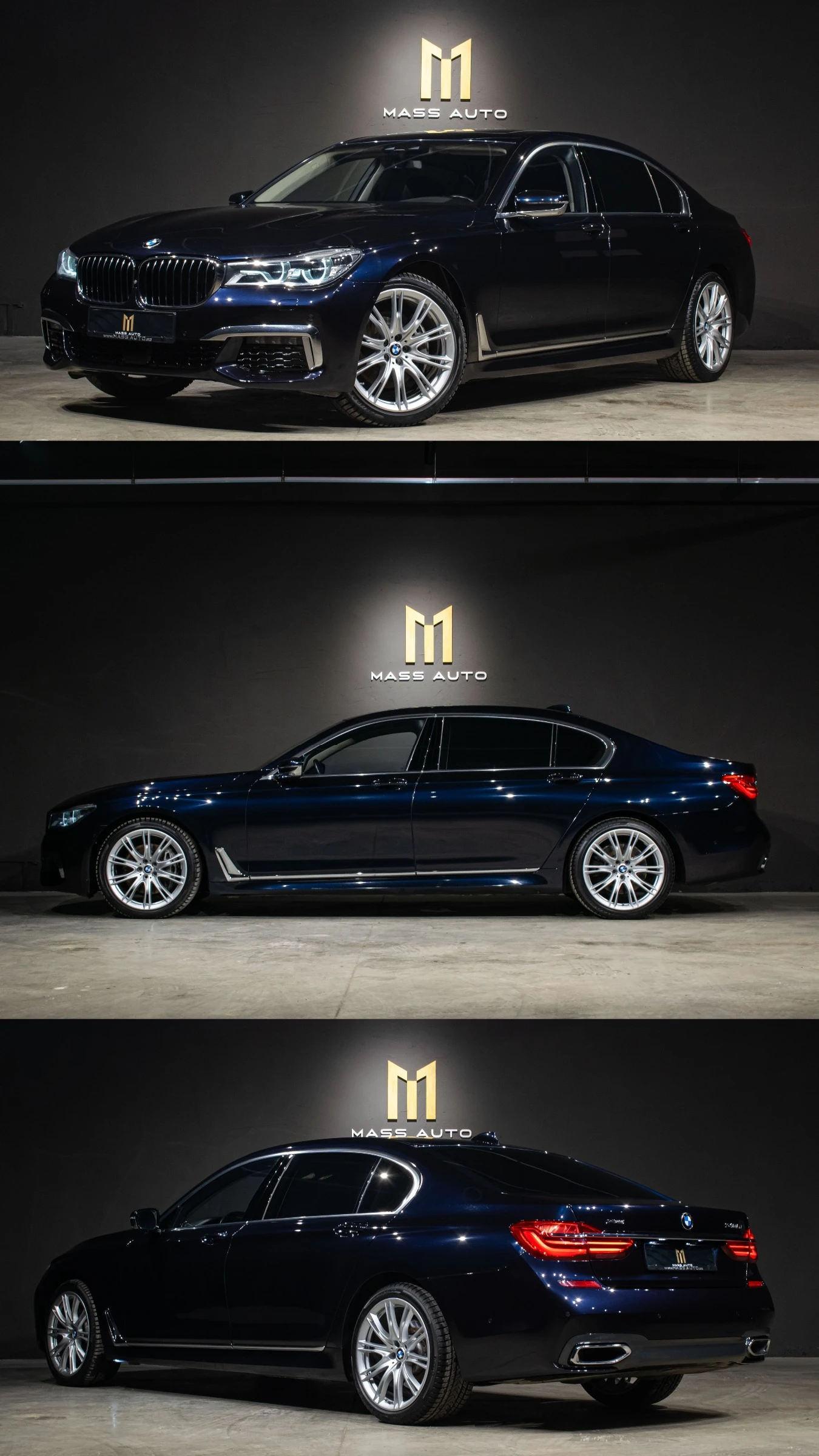 BMW 740 d/Long/xDrive/MPack/РеаленДоказуемПробег/Серв.ист. - изображение 3
