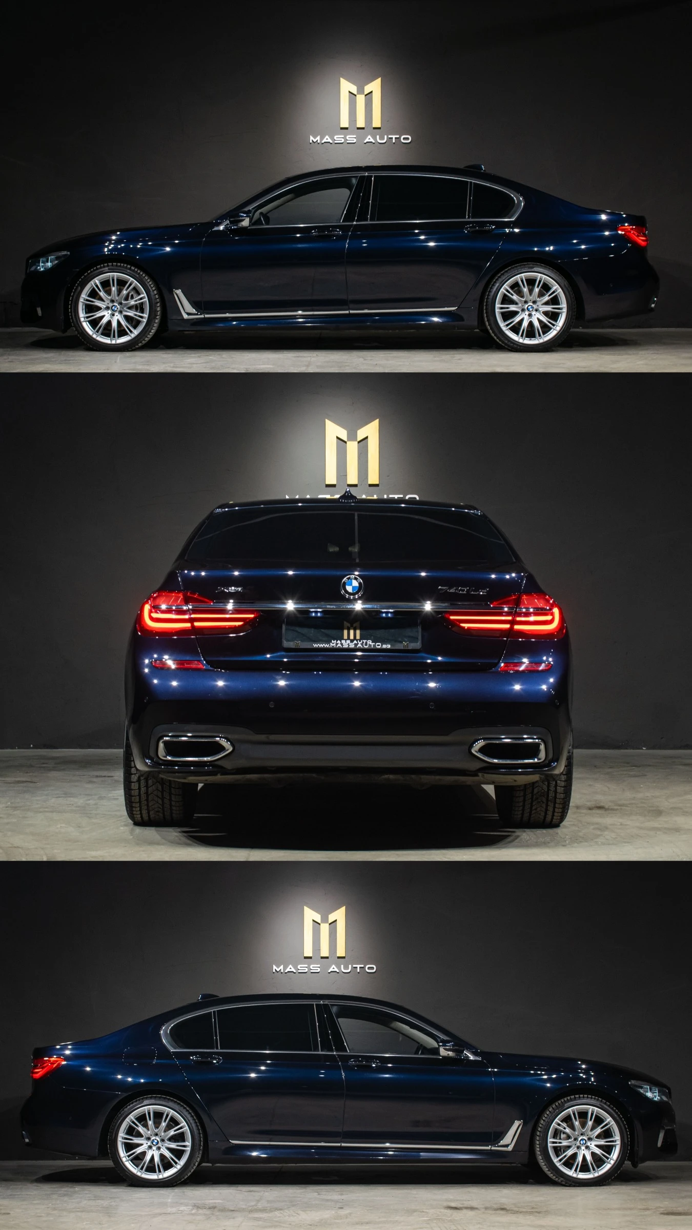 BMW 740 d/Long/xDrive/MPack/РеаленДоказуемПробег/Серв.ист. - изображение 4